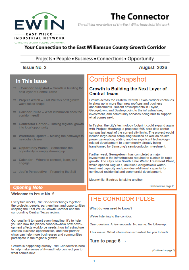 The Connector — August 2026 Issue 2